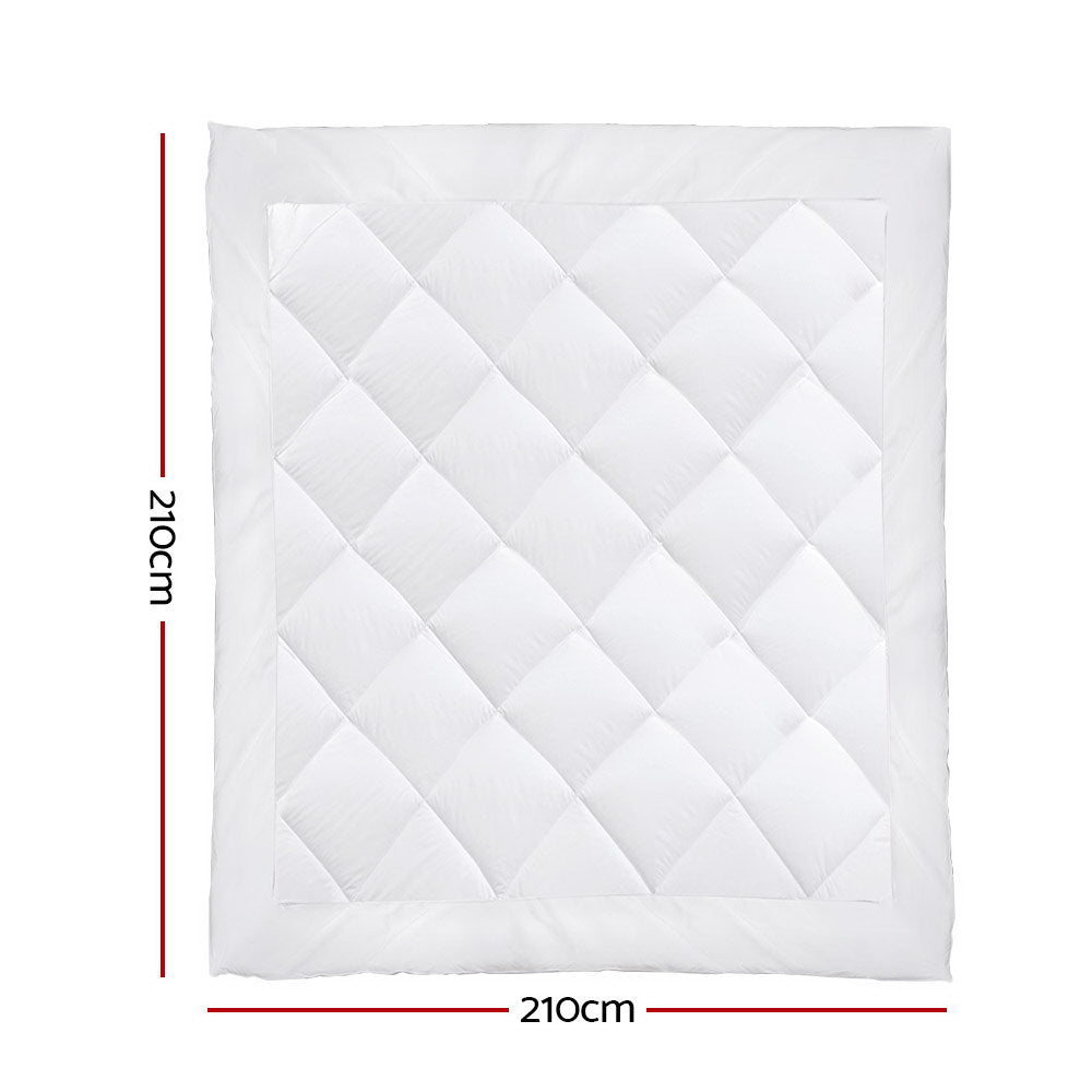 Giselle Bedding 800GSM Microfibre Bamboo Quilt Queen Chez Guru