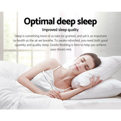 Giselle Bedding 800GSM Microfibre Bamboo Quilt Queen Chez Guru