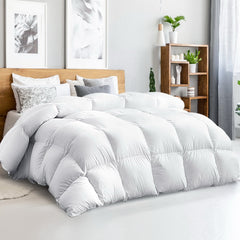 Giselle Bedding 500GSM Goose Down Feather Quilt Queen Chez Guru