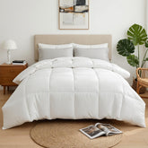 Giselle Bedding Queen Size 400GSM Microfiber Quilt All Season Duvet Quilts Comforter Winter Summer