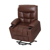 Artiss Recliner Chair Lift Assist Heated Massage Chair Leather Claude Chez Guru