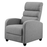 Artiss Recliner Armchair Grey Fabric Bolivia - Chez Guru