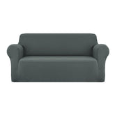 Artiss Sofa Cover Couch Covers 3 Seater Stretch Grey Chez Guru