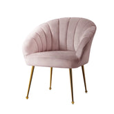 Artiss Armchair Velvet Pink Eloise - Chez Guru