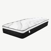 Laura Hill Double Mattress Bed Size Euro Top Topper 5 Zone Spring Foam 32cm Chez Guru