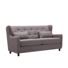 MARQUIS 2 Seater Sofa bed with Separate Foam Mattress-Dark grey Chez Guru