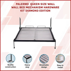 Palermo Queen Size Wall Bed Mechanism Hardware Kit Diamond Edition Chez Guru