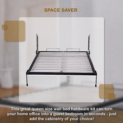 Palermo Queen Size Wall Bed Mechanism Hardware Kit Diamond Edition Chez Guru