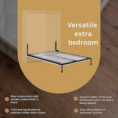 Palermo Queen Size Wall Bed Mechanism Hardware Kit Diamond Edition Chez Guru