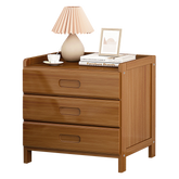 Bamboo Bedside Table Nightstand Storage Bedroom Sofa Side Stand Chez Guru