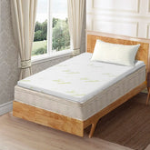 8cm Memory Foam Mattress Topper with Bamboo Cover - Single Size Chez Guru