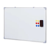 Magnetic Whiteboard 60x90cm Erase Board Marker Eraser Tray Home Office School Chez Guru