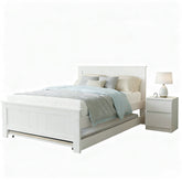 Artiss King Single Bed Frame and Bedside Table