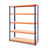Giantz 1.8M Garage Shelving Warehouse Rack Pallet Racking Storage Shelve Blue Chez Guru