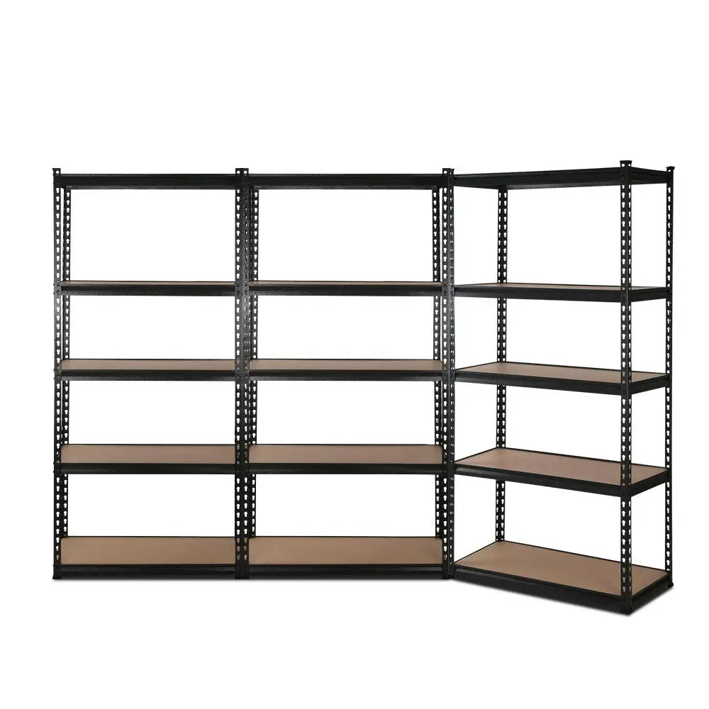 3x1.5M Warehouse Shelving Racking Storage Garage Steel Metal Shelves Rack Chez Guru