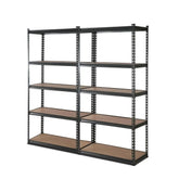 Giantz 2x1.8M Garage Shelving Warehouse Rack Pallet Racking Storage Charcoal Chez Guru