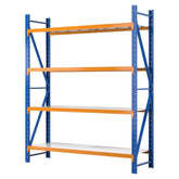 Giantz 2.4Mx2M Garage Shelving Warehouse Rack Pallet Racking Storage Shelf Blue Chez Guru