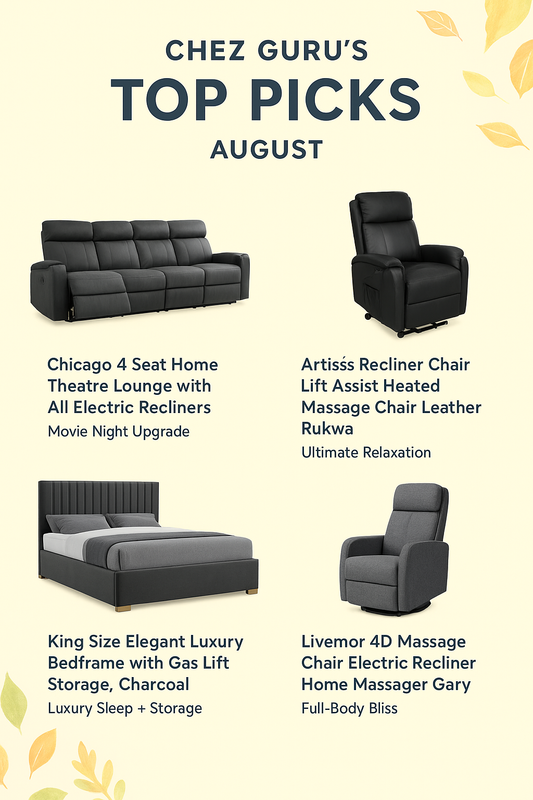 Chez Guru’s Top Furniture Picks – August