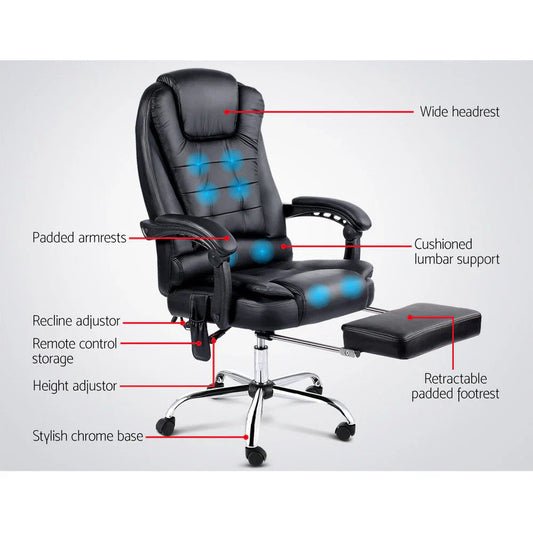 Artiss 8-Point Massage Office Chair Review: Is This the Best Ergonomic Chair Under $200 in Australia? - Chez Guru