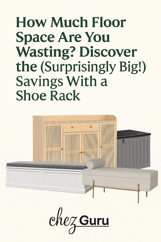 How Much Floor Space Are You Wasting? Discover the (Surprisingly Big!) Savings With a Shoe Rack