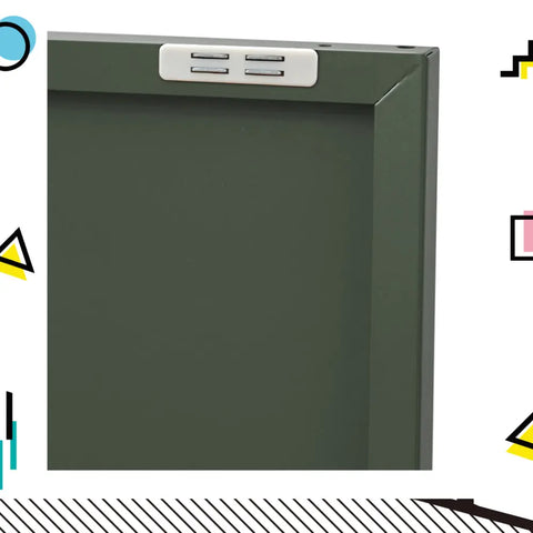 Artiss Buffet Sideboard Metal Cabinet - BASE Green Chez Guru