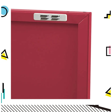 Artiss Buffet Sideboard Metal Cabinet - BASE Pink Chez Guru