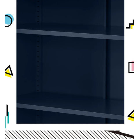 ArtissIn Buffet Sideboard Metal Cabinet - SWEETHEART Blue Chez Guru
