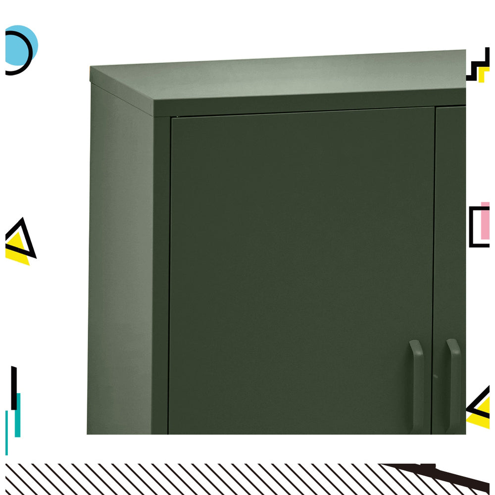 Artiss Buffet Sideboard Metal Cabinet - SWEETHEART Green Chez Guru