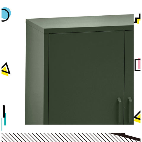 Artiss Buffet Sideboard Metal Cabinet - SWEETHEART Green Chez Guru