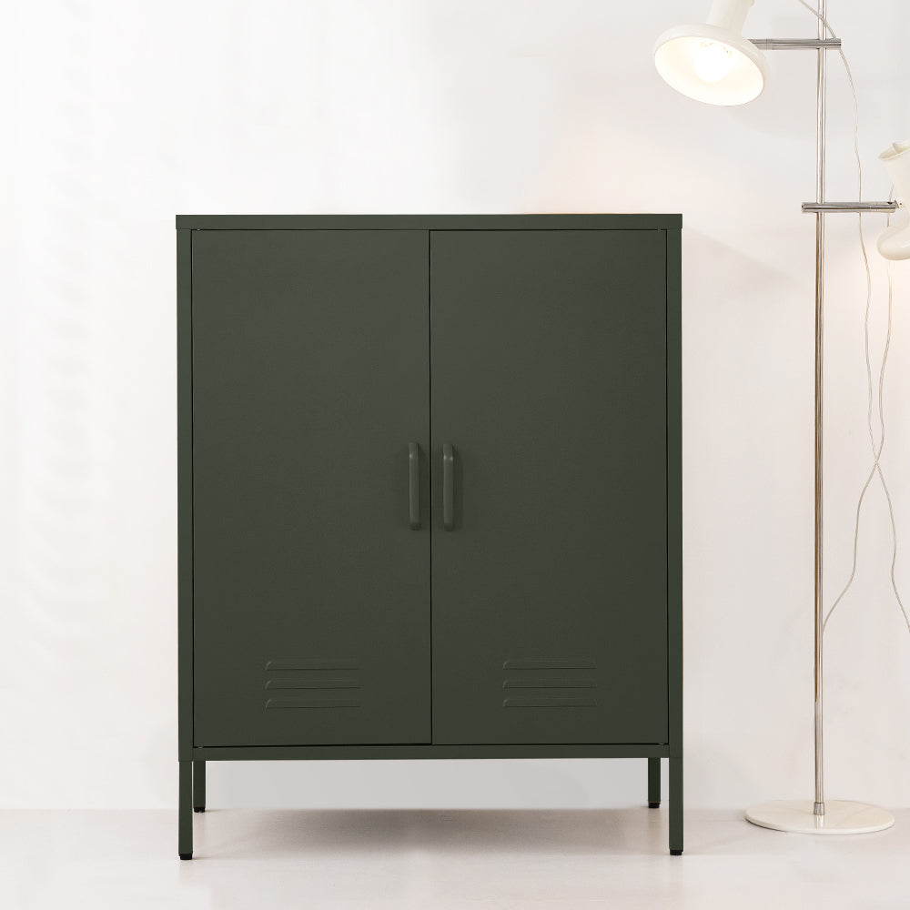 Artiss Buffet Sideboard Metal Cabinet - SWEETHEART Green Chez Guru