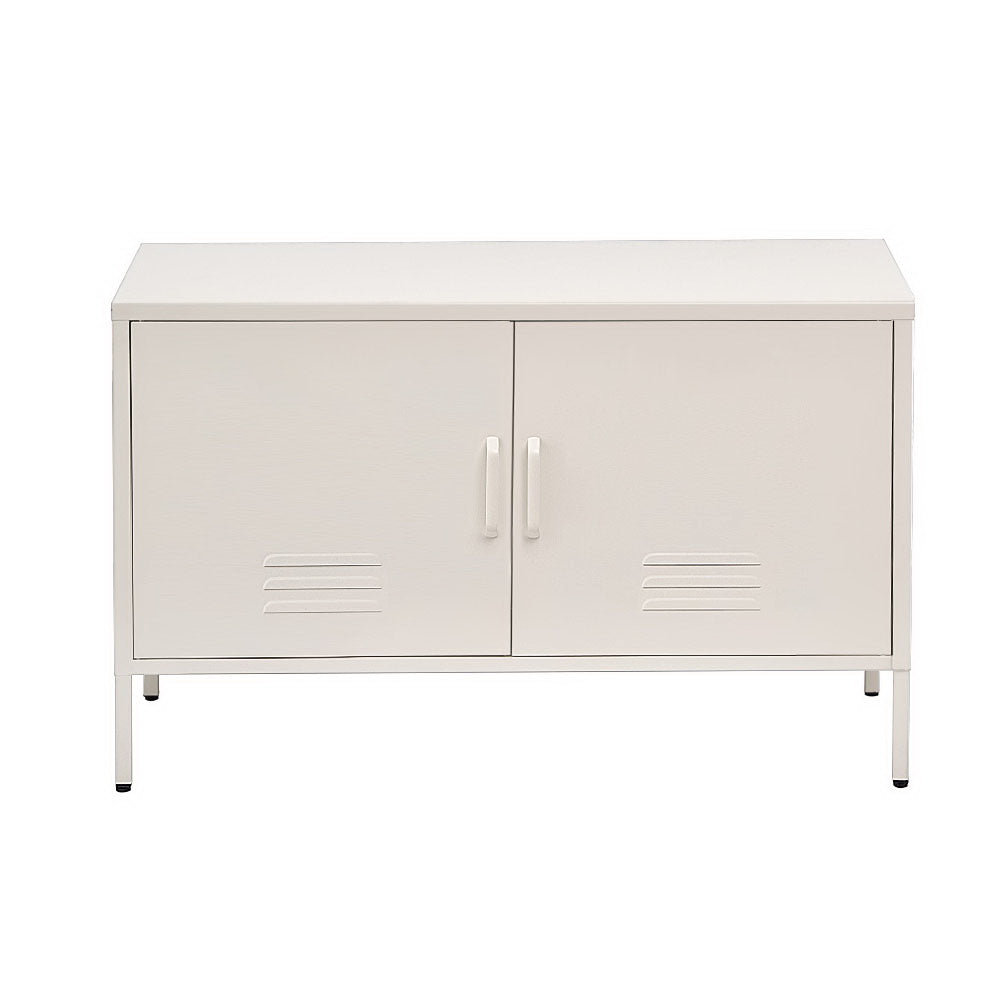 Artiss Buffet Sideboard Metal Cabinet - SWEETHEART White Chez Guru