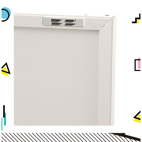 Artiss Buffet Sideboard Metal Cabinet - SWEETHEART White Chez Guru