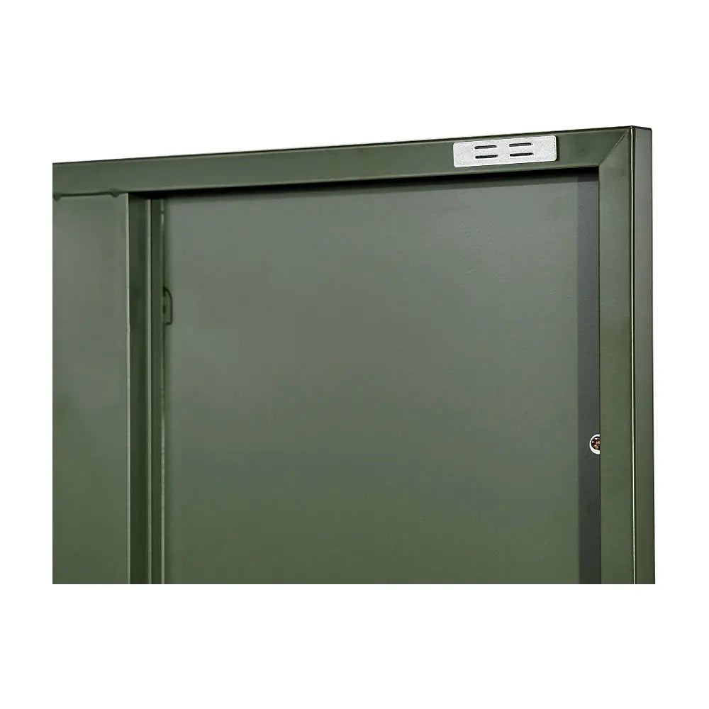 ArtissIn Buffet Sideboard Metal Cabinet - DOUBLE Green Chez Guru