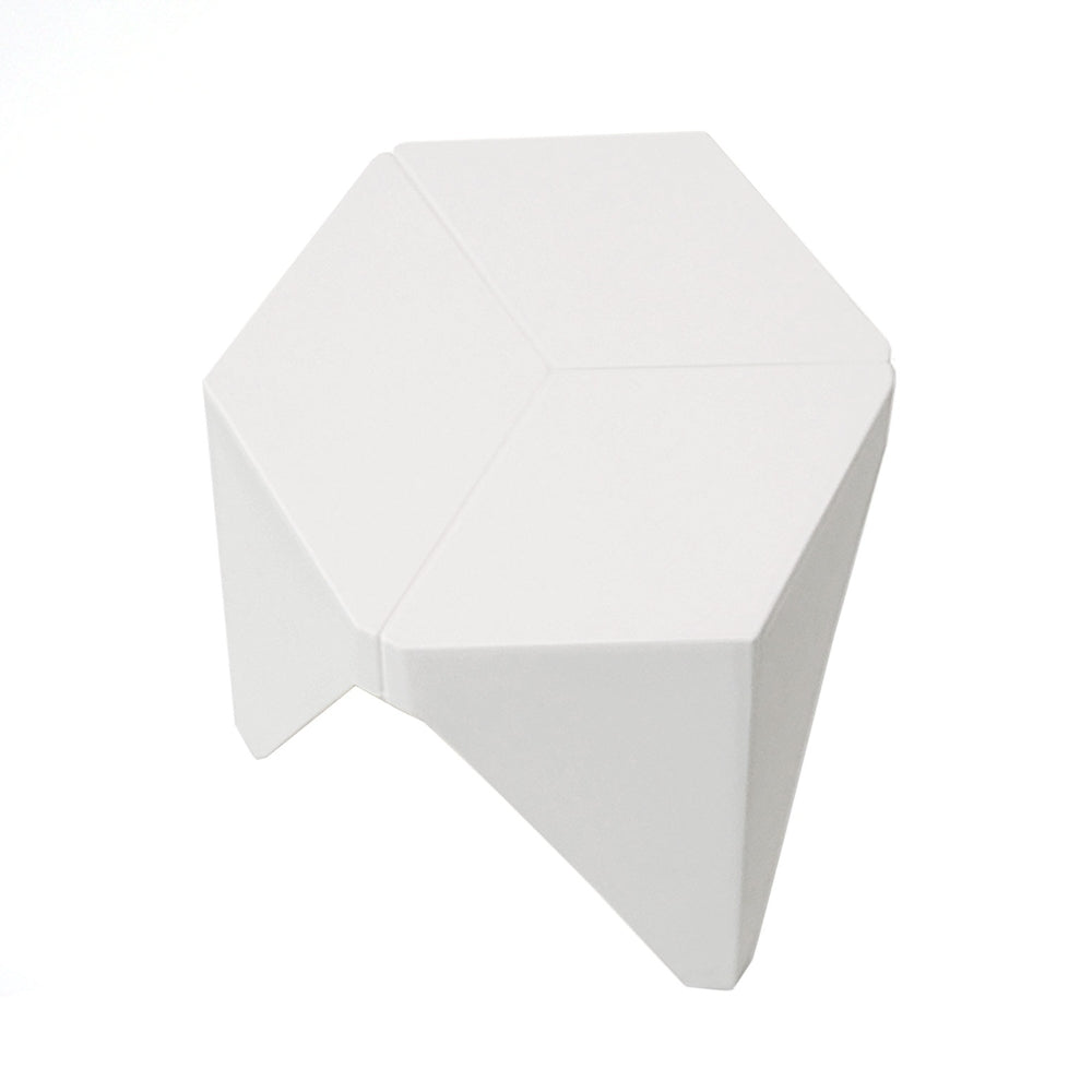 Artiss 4PC Puzzle Stool Bar Stools Stackable White Chez Guru