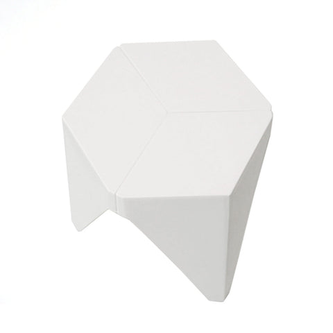 Artiss 4PC Puzzle Stool Bar Stools Stackable White Chez Guru