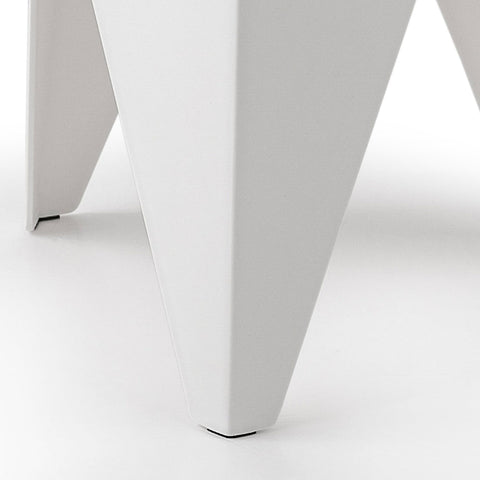 Artiss 4PC Puzzle Stool Bar Stools Stackable White Chez Guru