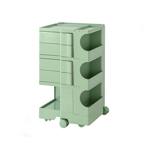 Artiss Storage Trolley Bedside Table 5 Tier Cart Boby Replica Green Chez Guru