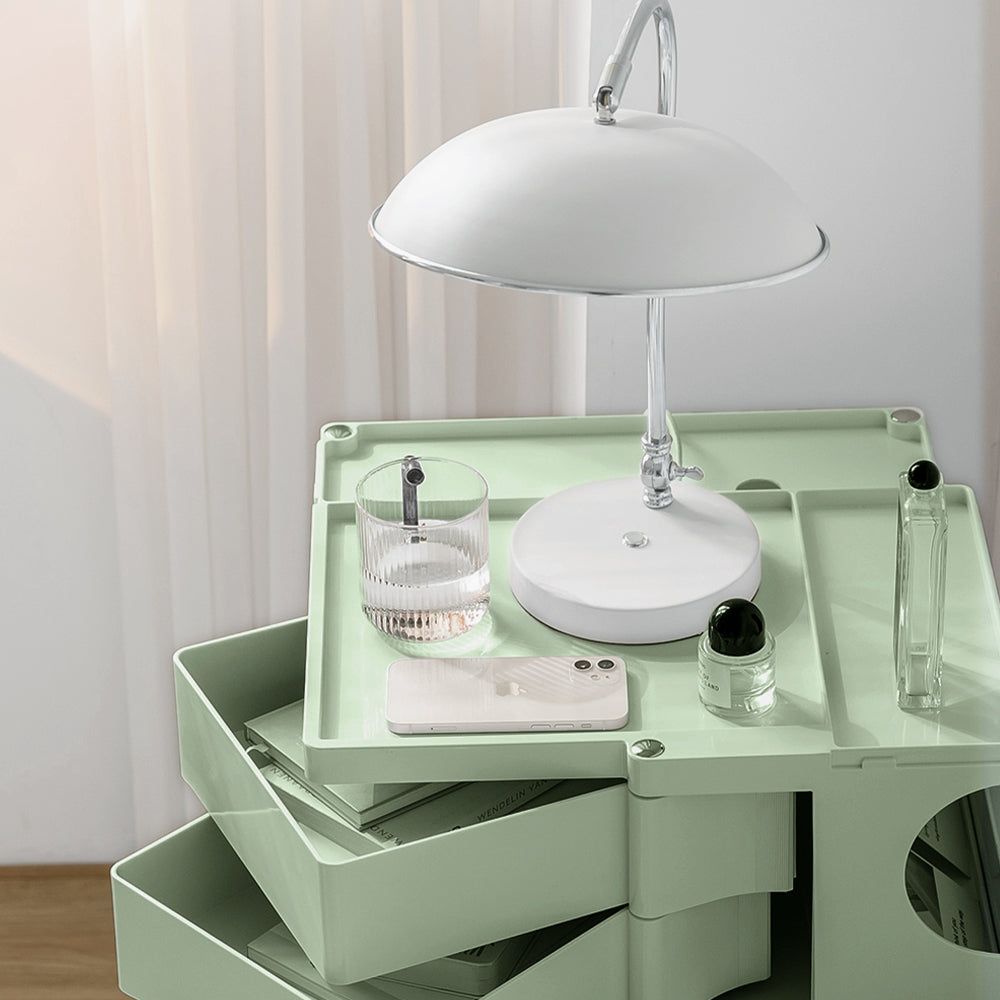Artiss Storage Trolley Bedside Table 5 Tier Cart Boby Replica Green Chez Guru