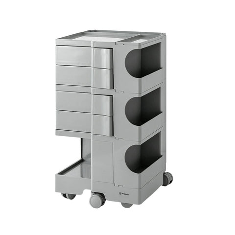 ArtissIn Storage Trolley Bedside Table 5 Tier Cart Boby Replica Grey Chez Guru