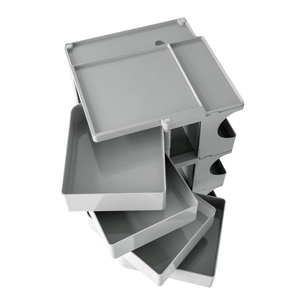 ArtissIn Storage Trolley Bedside Table 5 Tier Cart Boby Replica Grey Chez Guru