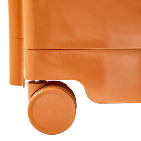 Artiss Storage Trolley Bedside Table 5 Tier Cart Boby Replica Orange Chez Guru