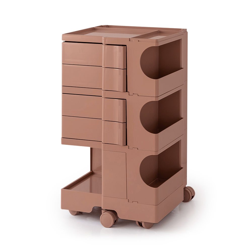 ArtissIn Storage Trolley Bedside Table 5 Tier Cart Boby Replica Pink Chez Guru
