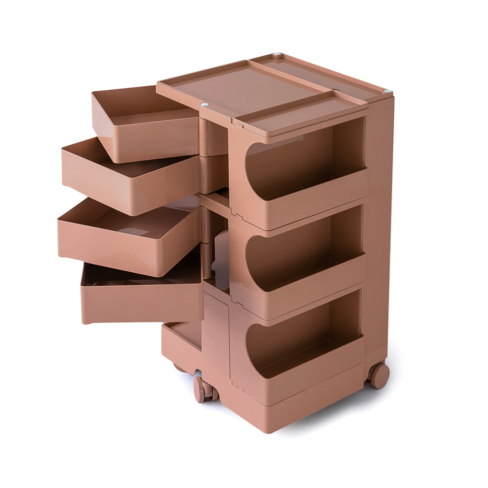 ArtissIn Storage Trolley Bedside Table 5 Tier Cart Boby Replica Pink Chez Guru