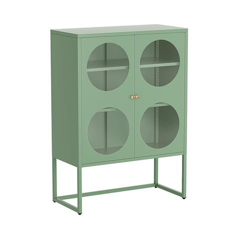 Artiss Buffet Sideboard Metal Cabinet - ELLA Green Chez Guru