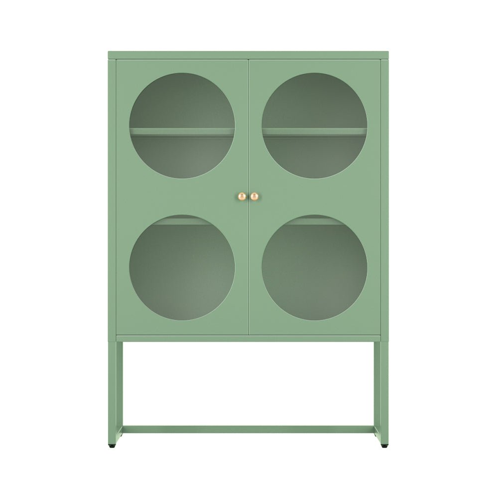 Artiss Buffet Sideboard Metal Cabinet - ELLA Green Chez Guru