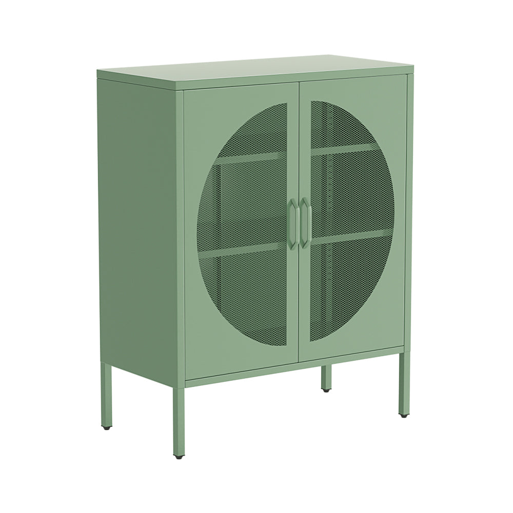 Artiss Buffet Sideboard Metal Cabinet - ELSA Green Chez Guru