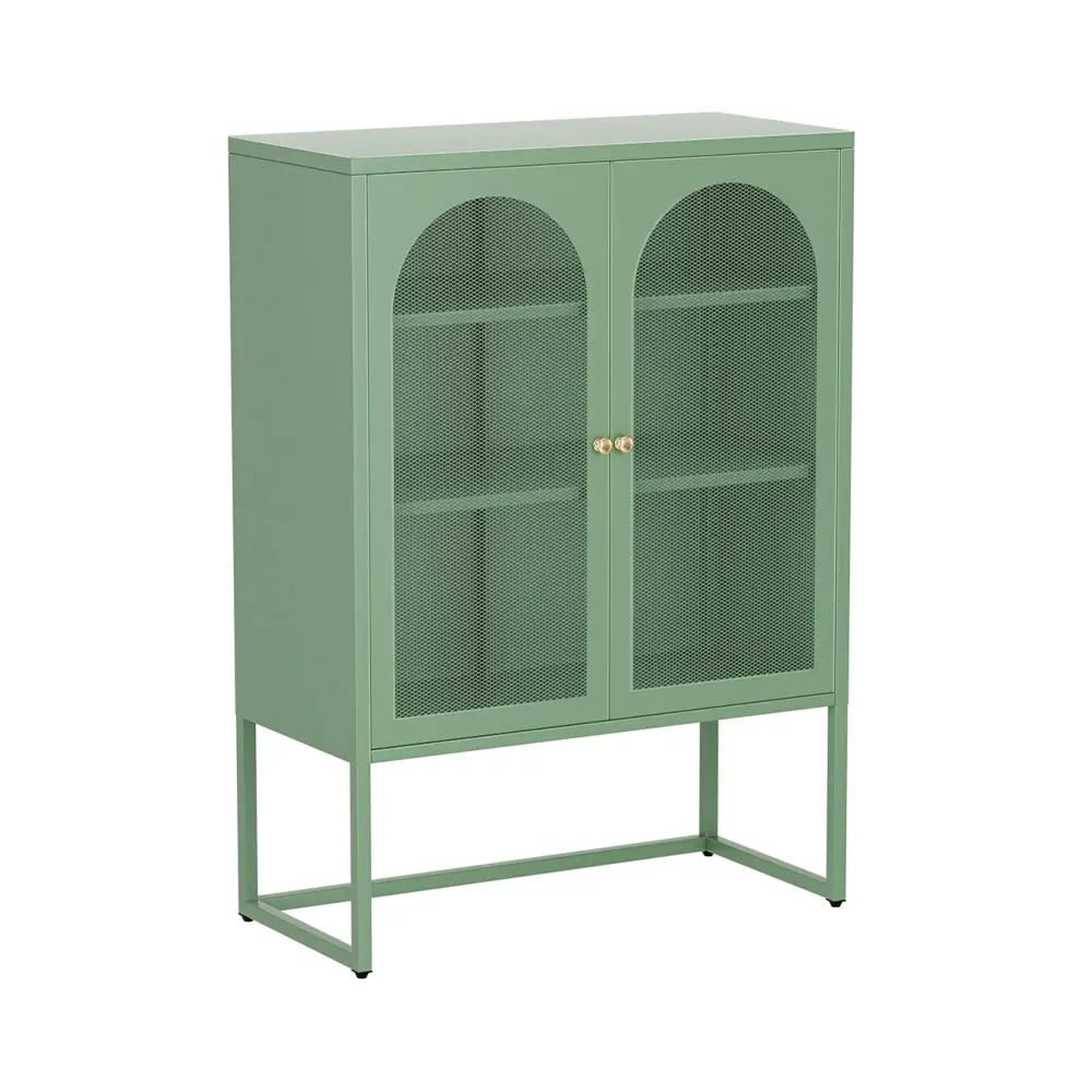 Artiss Buffet Sideboard Metal Cabinet - ELMA Green Chez Guru