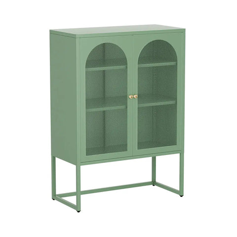 Artiss Buffet Sideboard Metal Cabinet - ELMA Green Chez Guru