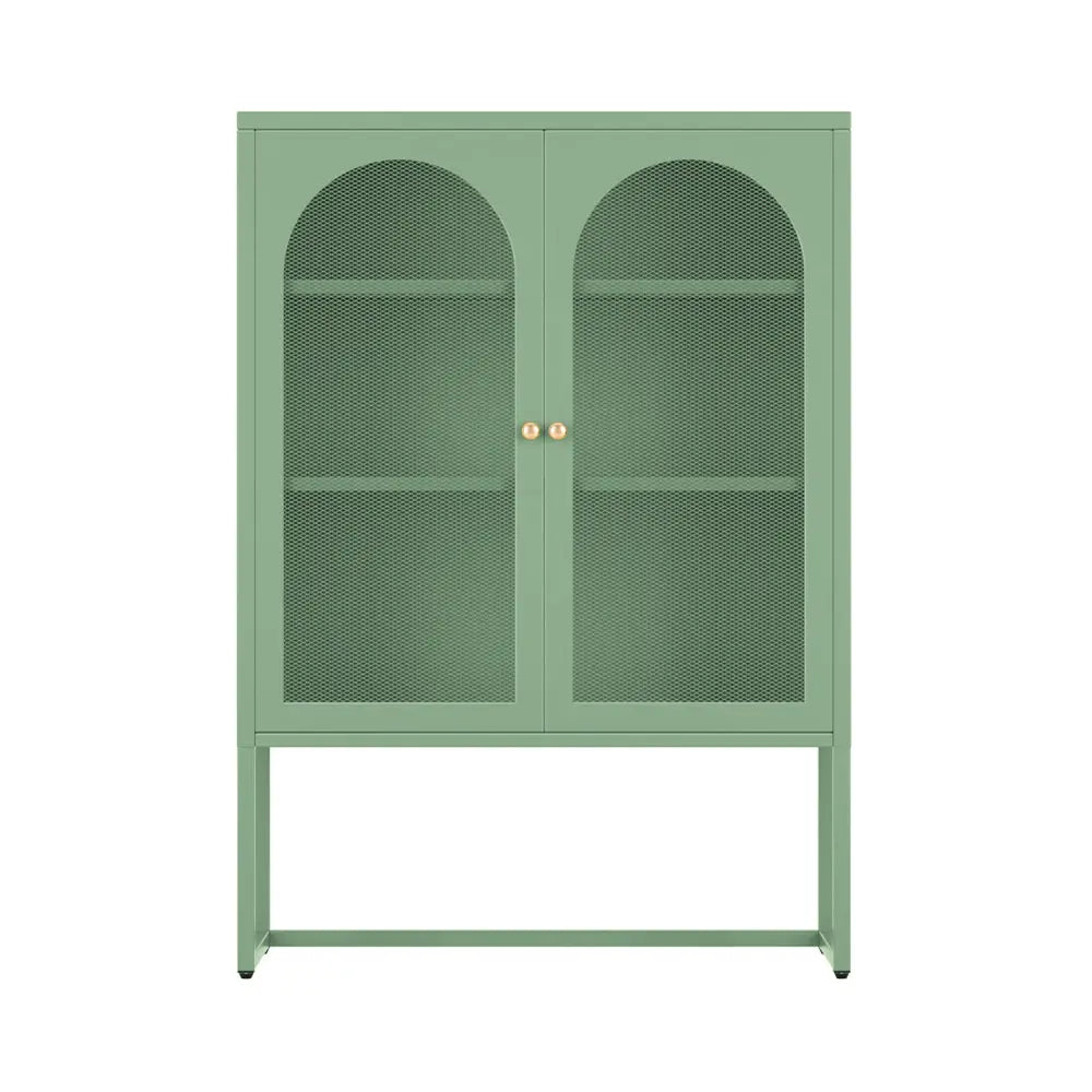 Artiss Buffet Sideboard Metal Cabinet - ELMA Green Chez Guru