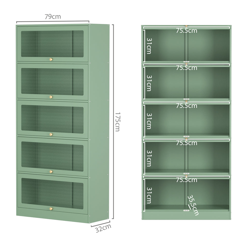 Artiss Buffet Sideboard Metal Cabinet - ELIA Green Chez Guru
